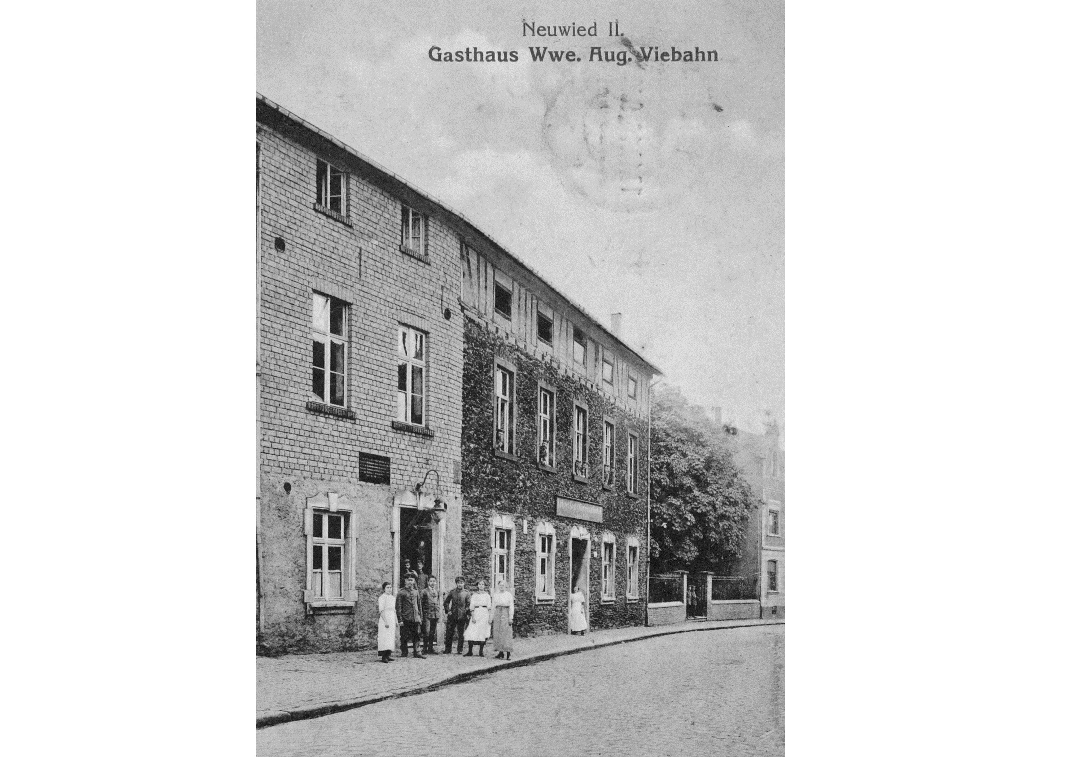 1915: Raiffeisenhof, hier gründete Raiffeisen 1954 den Heddesdorfer Wohltätigkeitsverein.